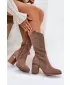Cizme de dama S.BARSKI HY51-238 CAFEA