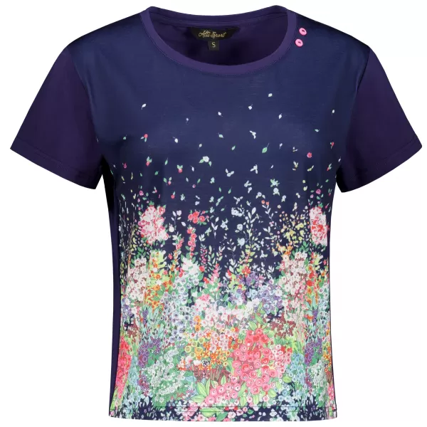  Tricou pentru femei ALTISPORT HELINA ALBASTRU ÎNCHIS 