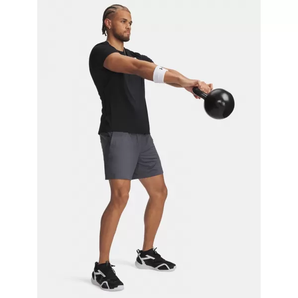  Pantaloni scurți bărbați TECH VENT 7IN SHORT NOU 6010858-025 GRI Under Armour 