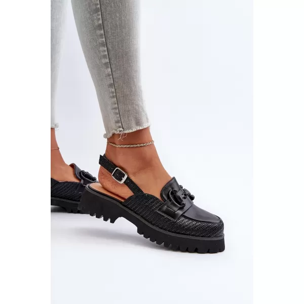  Sandale de dama D&A MR38-656 NEGRU 