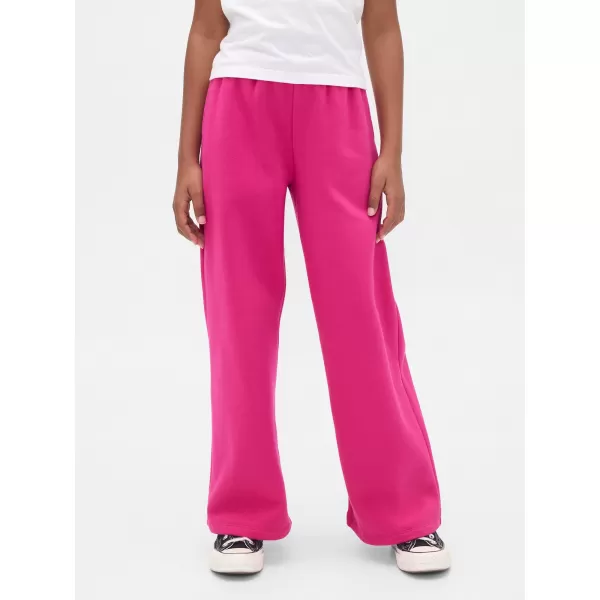  Pantaloni de trening pentru copii GAP BAGGY SWEATPANTS 813086-01 FUCSIA STRĂLUCITOR 