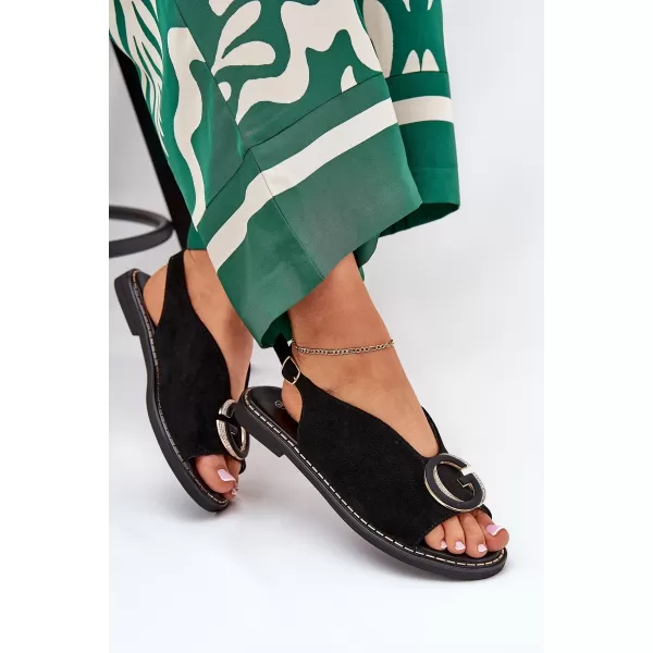  Sandale de dama BOTO KV27-053 35820 NEGRU 