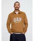 Hanorac pentru bărbați GAP POLO HALF ZIP SWEATSHIRT 744734-00 MARO STRĂLUCITOR
