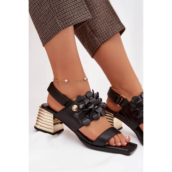  Sandale de dama D&A CR61-3062 NEGRU 