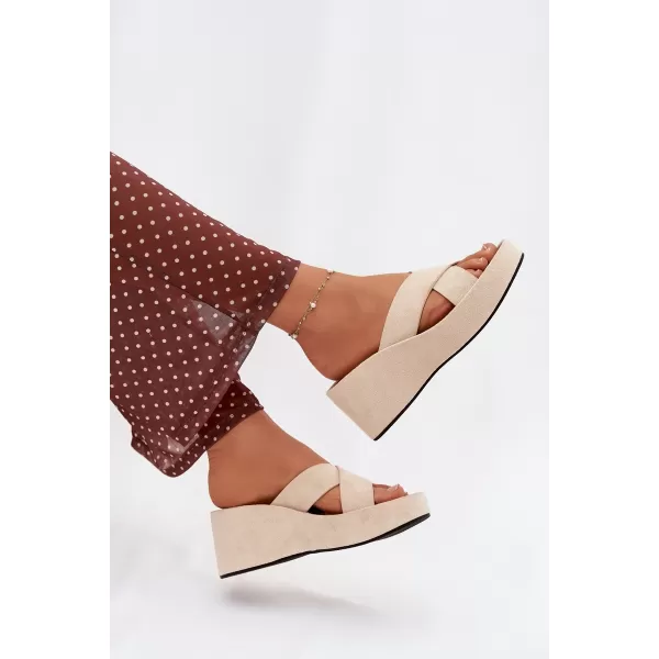  Papuci de damă BOTO CALORINE 41357 BEJ 