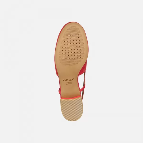  Balerini de dama GEOX VIRNILISA B G012911 ROŞU 