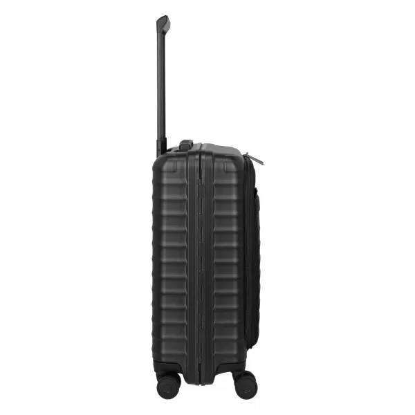  Valiză TITAN Overseas S Front pocket MADRASTRA NEAGRA 