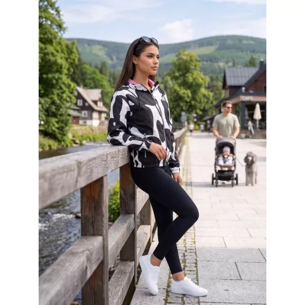 Geaca de dama ALTISPORT HELSIE NEGRU/ALB 