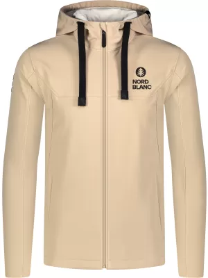 Jachetă softshell pentru bărbați NORDBLANC CANOPY NBSSM8340 BEJ