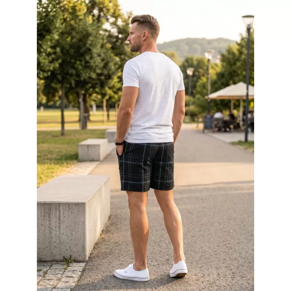  Pantaloni scurți pentru bărbați SAM 73 MS 712 NEGRU 