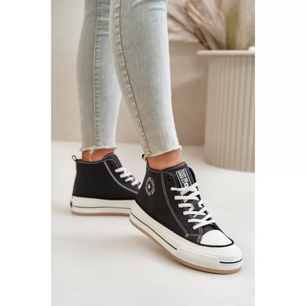 Adidași de damă BIG STAR OO274062 NEGRI Pantofi Big Star 