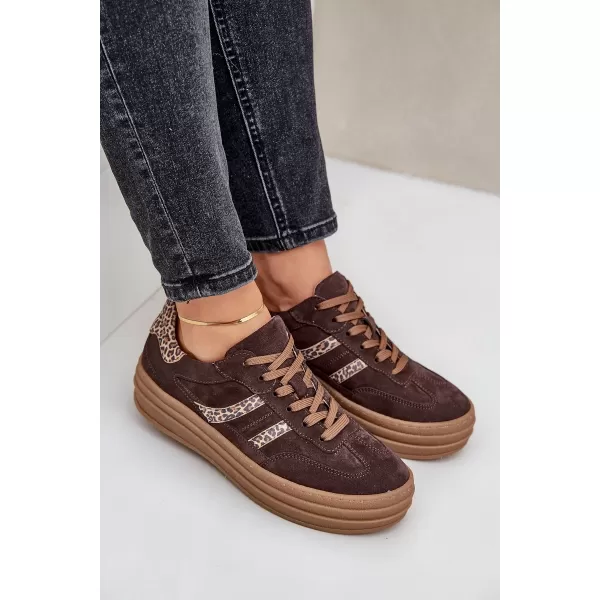  Pantofi de dama ZAZOO N1176 MARO/BEJ 
