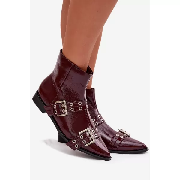  Pantofi de dama cu toc BOTO HAMIRA 42065 ED 