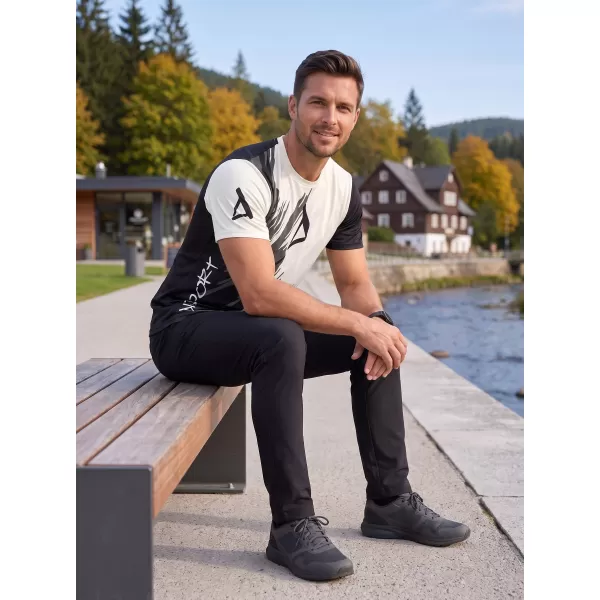  Tricou funcțional premium pentru bărbați ALTISPORT VOJ/ALM006TR01 NEGRU 