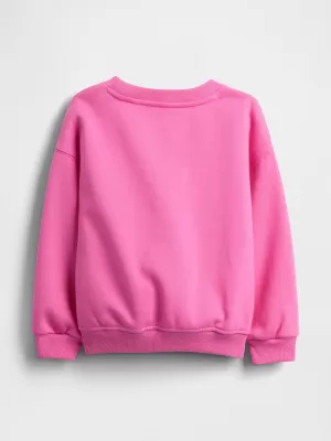 Hanorac pentru copii GAP LOGO SWEATSHIRT 816550-03 PHOEBE ROZ