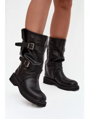 Cizme de dama BOTO HALVESSA 39588 NEGRU