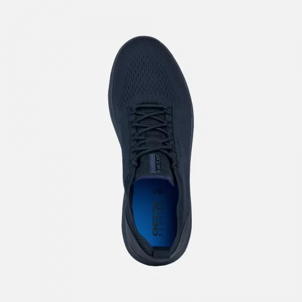  Adidași pentru bărbați GEOX SPHERICA G006450 ALBASTRU ÎNCHIS 