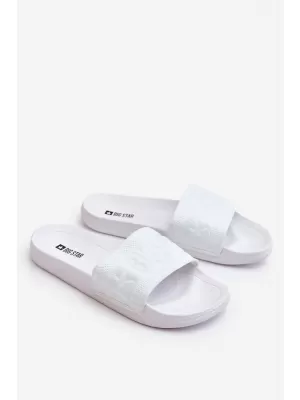 Papuci dama BIG STAR LL274A159 WHITE Pantofi Big Star