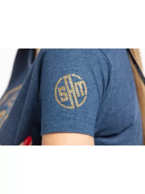 Tricou pentru femei SAM 73 PROKREPU 006 ALBASTRU