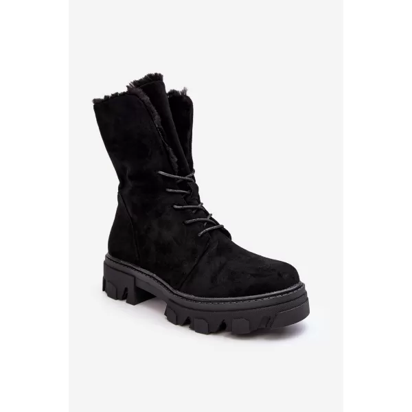  Pantofi de dama BOTO FRENDO 27836 NEGRU 