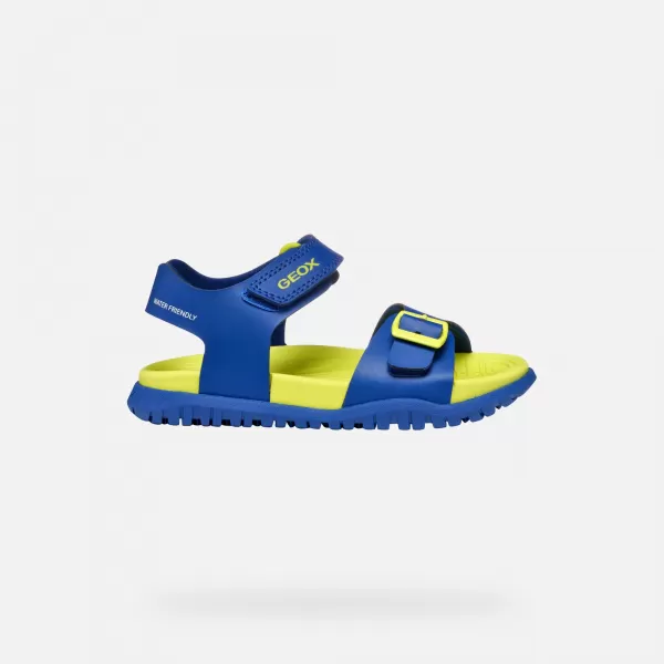  Sandale pentru baieti GEOX GHITA J35HMA000BCCK42H ALBASTRU 
