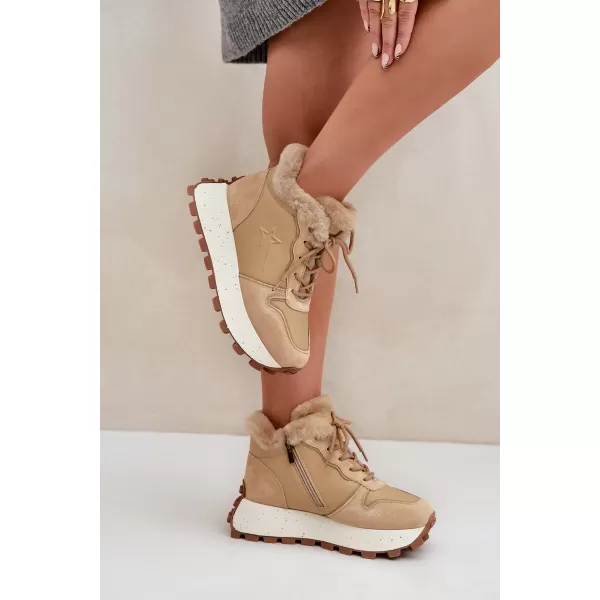  Pantofi dama BIG STAR OO274A330 BEI Pantofi Big Star 