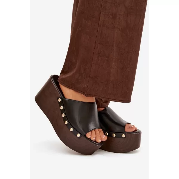  Papuci de damă BOTO MARELINE 41234 NEGRU 