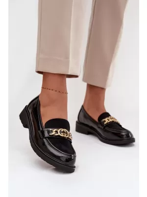 Mocasini de dama D&A HY52-540 NEGRU