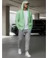 Hanorac pentru bărbați DSTREET BX5230 VERDE DESCHIS