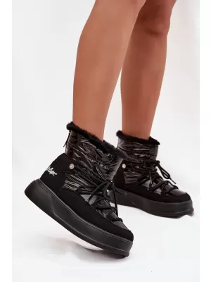 Cizme de iarna dama LEE COOPER LCJ-25-3-3814 NEGRU