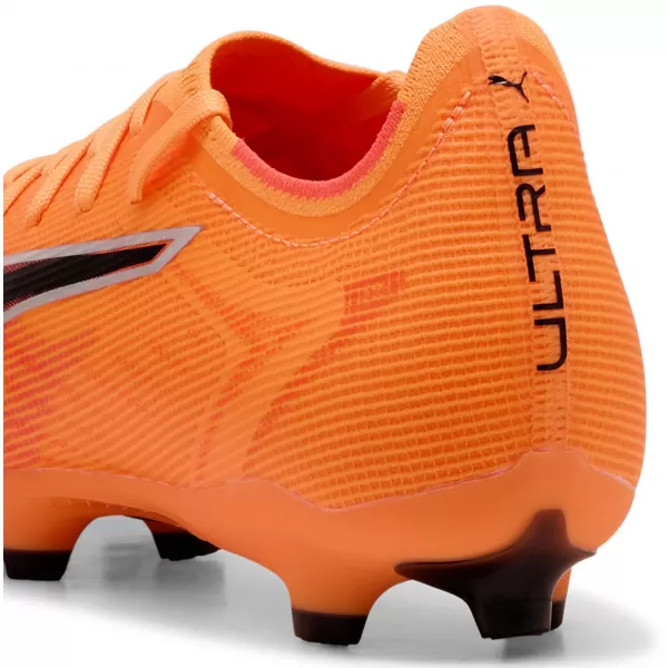  Cizme PUMA ULTRA 6 MATCH FG/AG 108514-03 CĂLDURĂ FOC/NEGRU/ROȘU STRĂLUCITOR 
