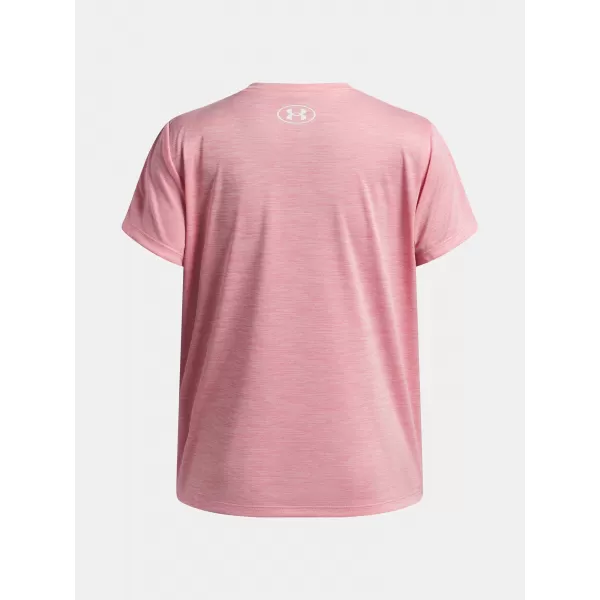  Tricou fetita UNDER ARMOUR TECH TWIST WDMK LOGO SS 6007134-600 ROZ 