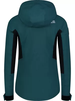 Jachetă de schi pentru femei NORDBLANC TWILIGHT NBWJL8129 VERDE ÎNCHIS