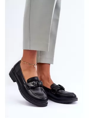 Mocasini de dama S.BARSKI HY335 NEGRU