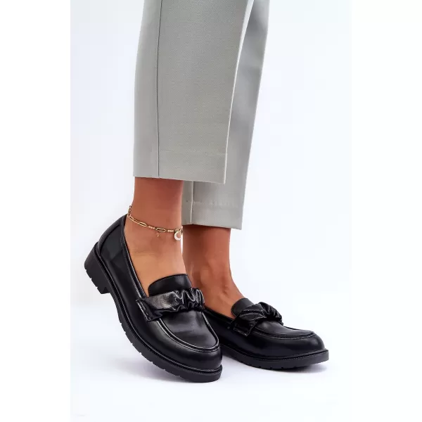  Mocasini de dama S.BARSKI HY335 NEGRU 