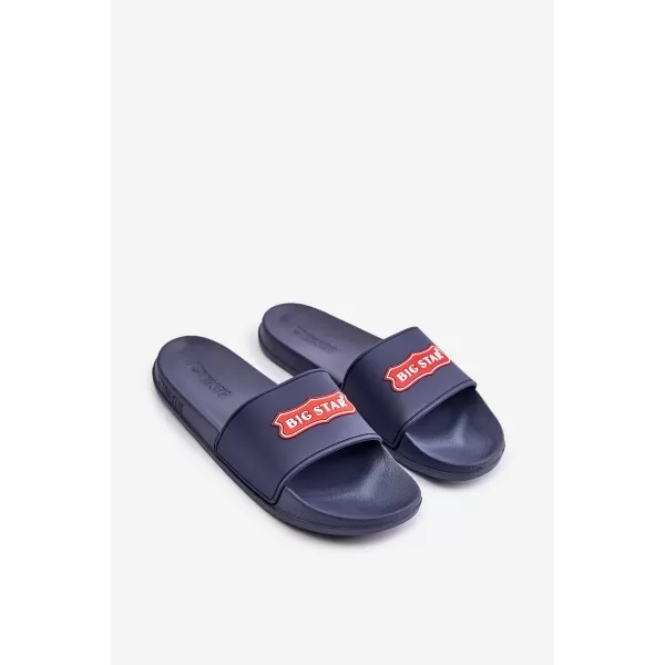  Papuci dama BIG STAR OO274039 ALBASTRU Pantofi Big Star 