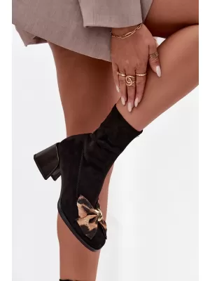Pantofi de dama D&A JC52-827 NEGRU
