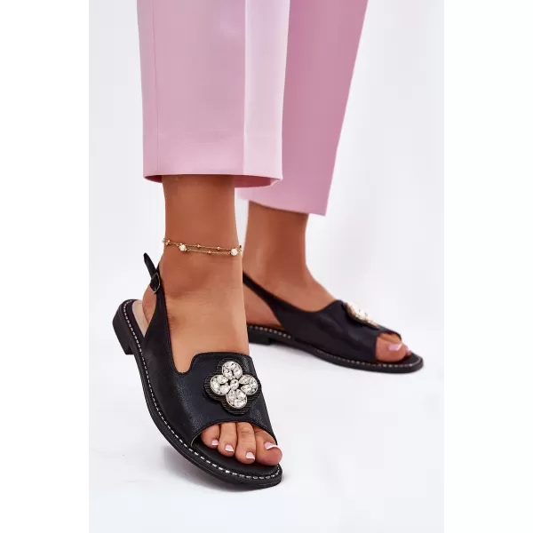  Sandale de dama S.BARSKI KV51-080 NEGRU 
