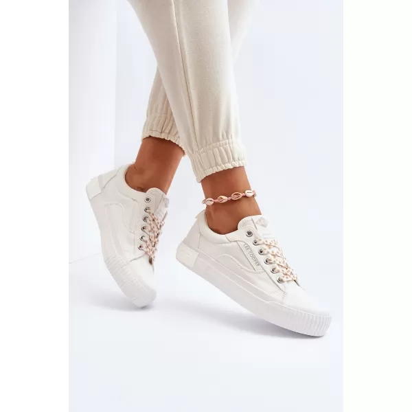  Adidași de damă LEE COOPER LCW-24-31-2170 ALB 