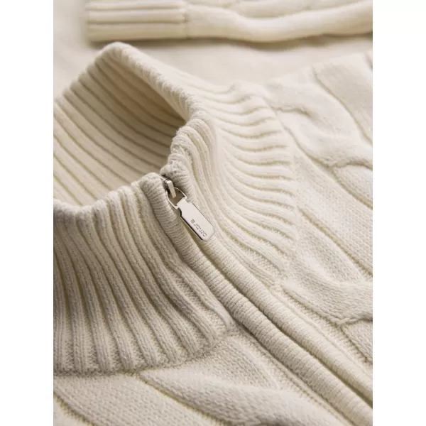  Pulover pentru bărbați OMBRE OM-SWZS-0138 CREMĂ 