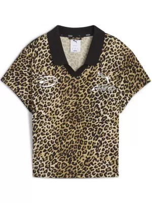 Tricou pentru femei PUMA X A$AP ROCKY BABY TEE 636099-05 BEJ CALD/AOP
