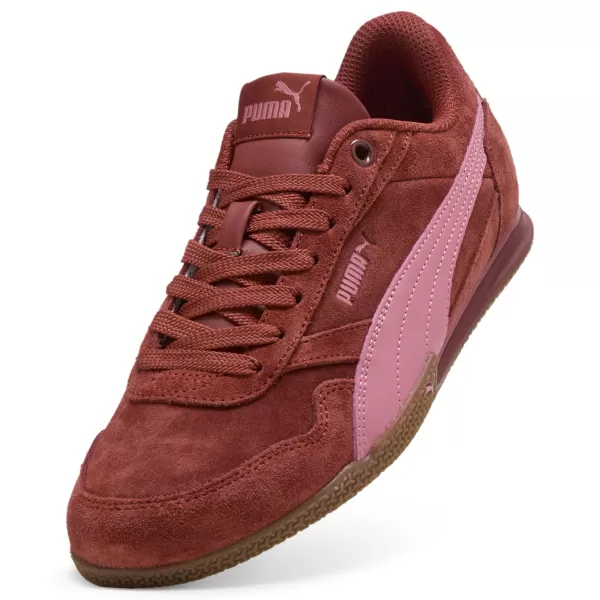  Pantofi de dama PUMA BELLA DONNA SD 402673_11 ROȘU BORDEAUX/ROZ SĂLBATIC 