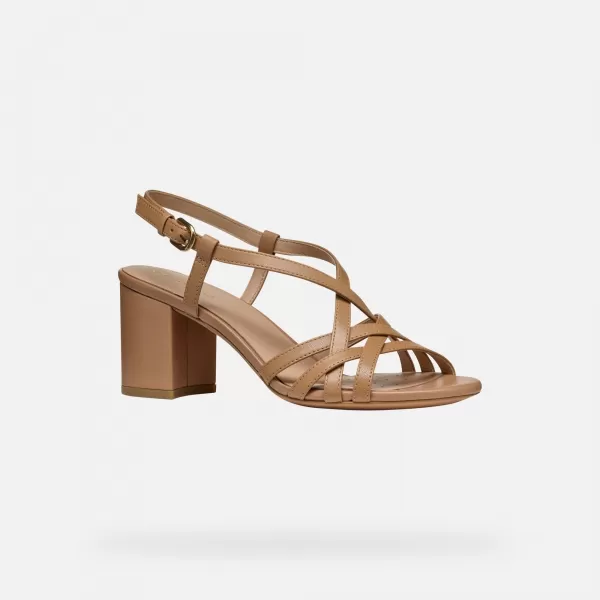  Sandale de dama GEOX VIRNILISA 65 S G000930 MARO DESCHIS 