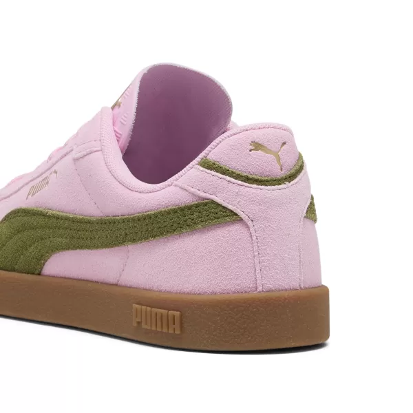  Cizme PUMA CLUB II ERA SUEDE 400717_31 ROZ STRĂLUCITOR/VERDE MĂSLINIU 