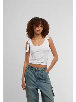 Tricou de damă URBAN CLASSICS TB7520A ALB/ALB