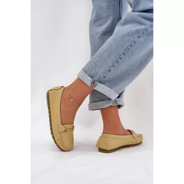  Mocasini de dama S.BARSKI LR51-547 GALBEN 