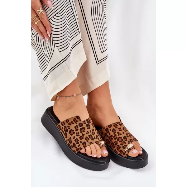  Sandale de dama BOTO SAQESSE 36267 LEOPARD 