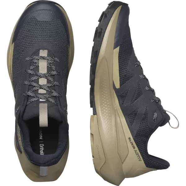  Pantofi pentru bărbați SALOMON ELIXIR ACTIV L47455300 CARBON/VERDE ARDEZIE/GRI GLACIAR 