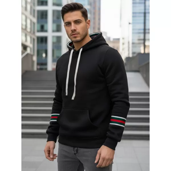  Hanorac pentru bărbați DSTREET BX5940 NEGRU 