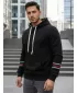 Hanorac pentru bărbați DSTREET BX5940 NEGRU